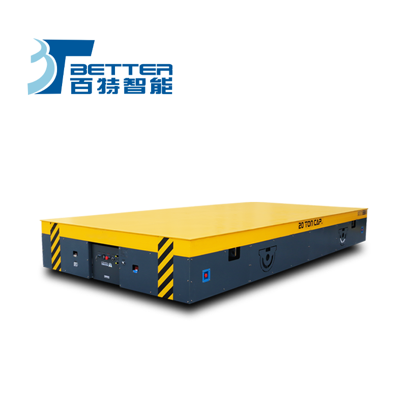 百特小型15噸無軌電動(dòng)平板車（2）